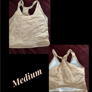 Racerback binder in nude, size medium. Worn a handful of times.
